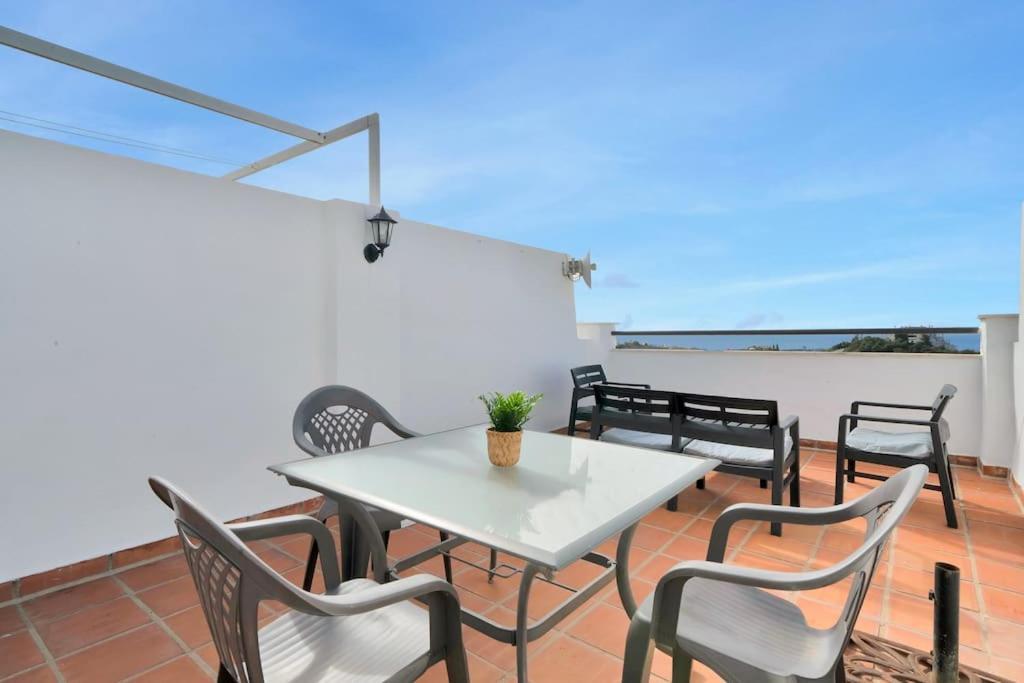 Duplex Con Vistas Al Mar, Piscina Y Gimnasio - Las Abejeras 226 埃斯特波纳 外观 照片