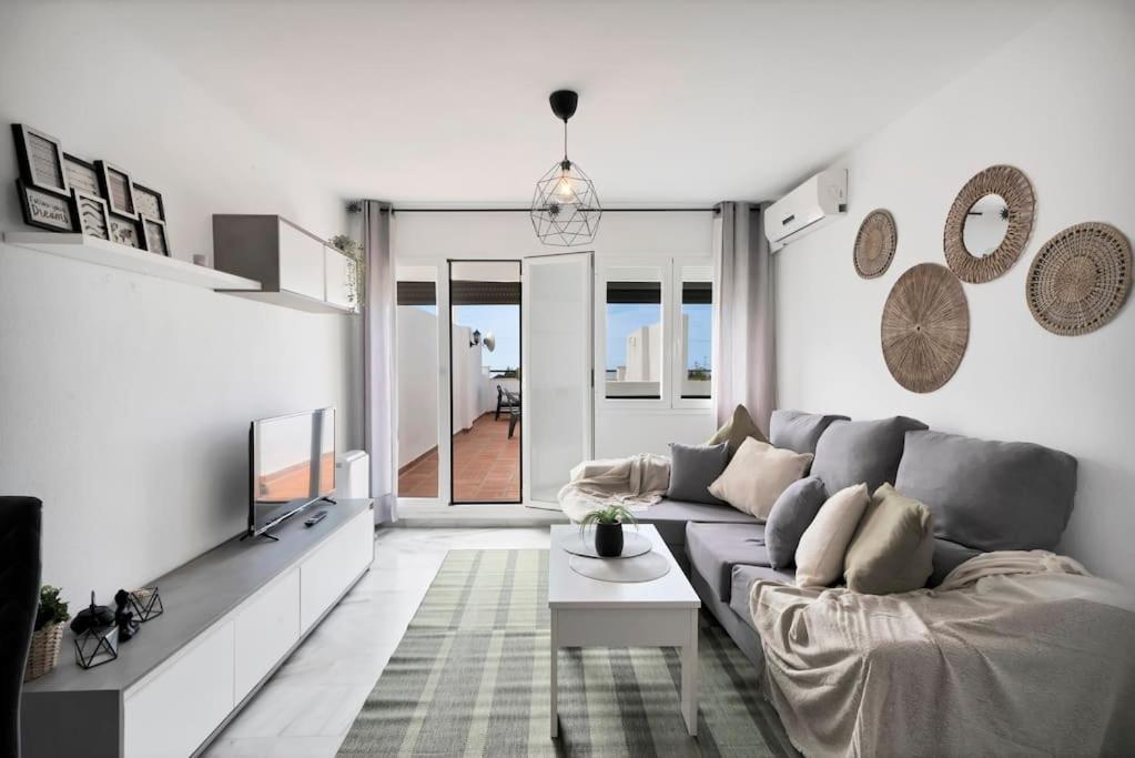 Duplex Con Vistas Al Mar, Piscina Y Gimnasio - Las Abejeras 226 埃斯特波纳 外观 照片